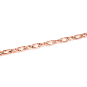 14KT Rose Gold Chain Link Luxe Lillian Bracelet