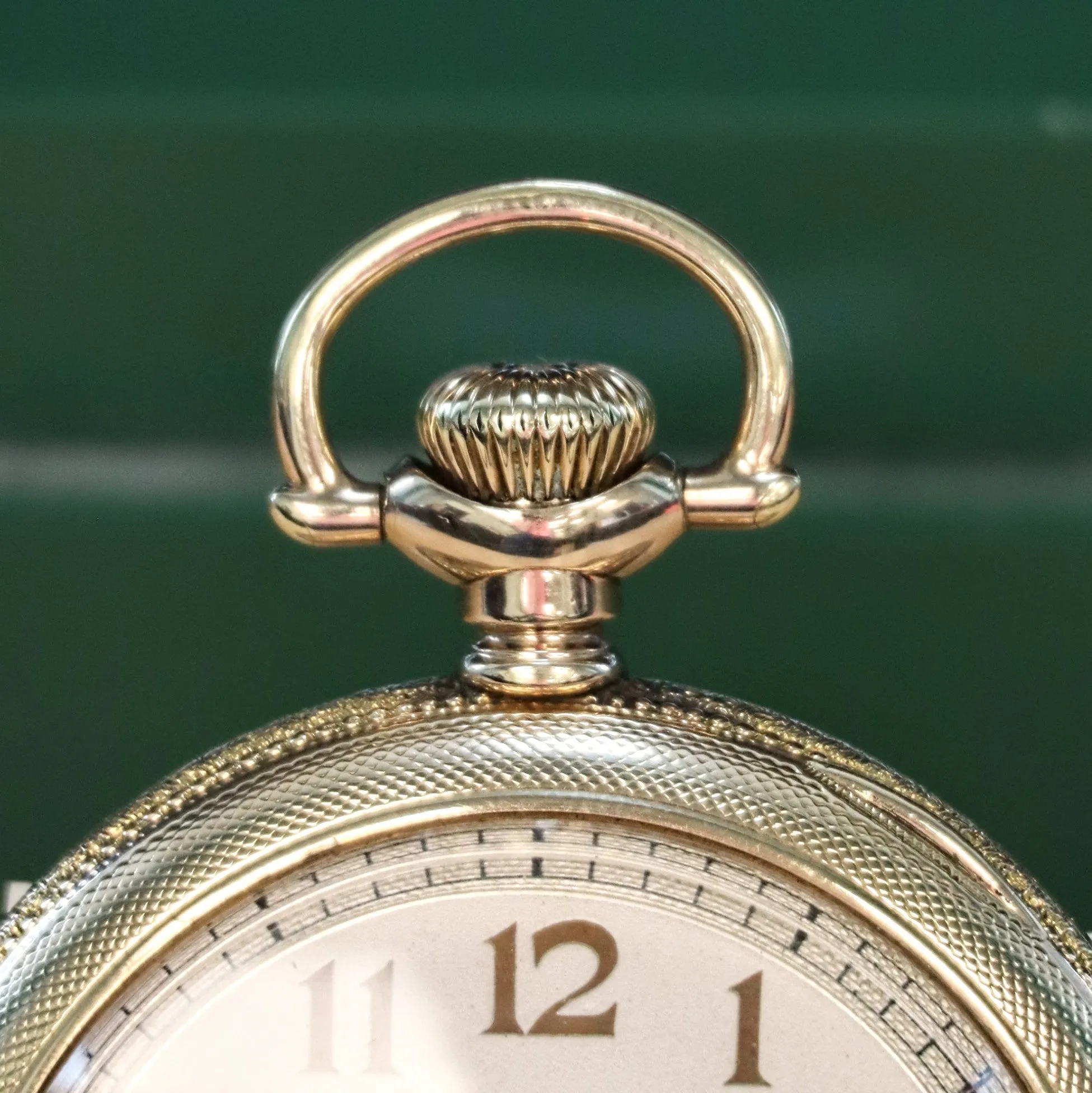 1925 WALTHAM Dress Pocket Watch Openface 12s Grade Premier 19 Jewels ADJ. 14K G.F.