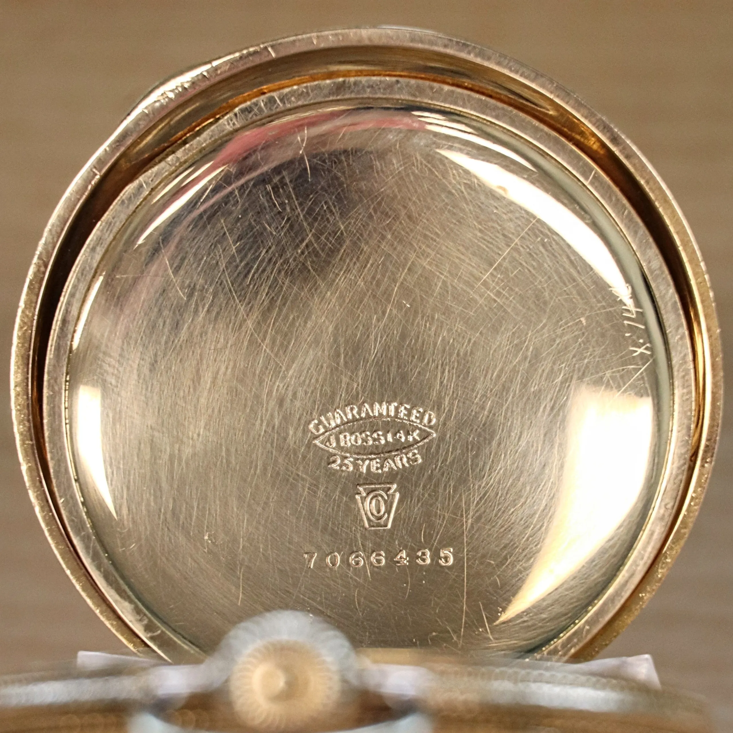 1925 WALTHAM Dress Pocket Watch Openface 12s Grade Premier 19 Jewels ADJ. 14K G.F.