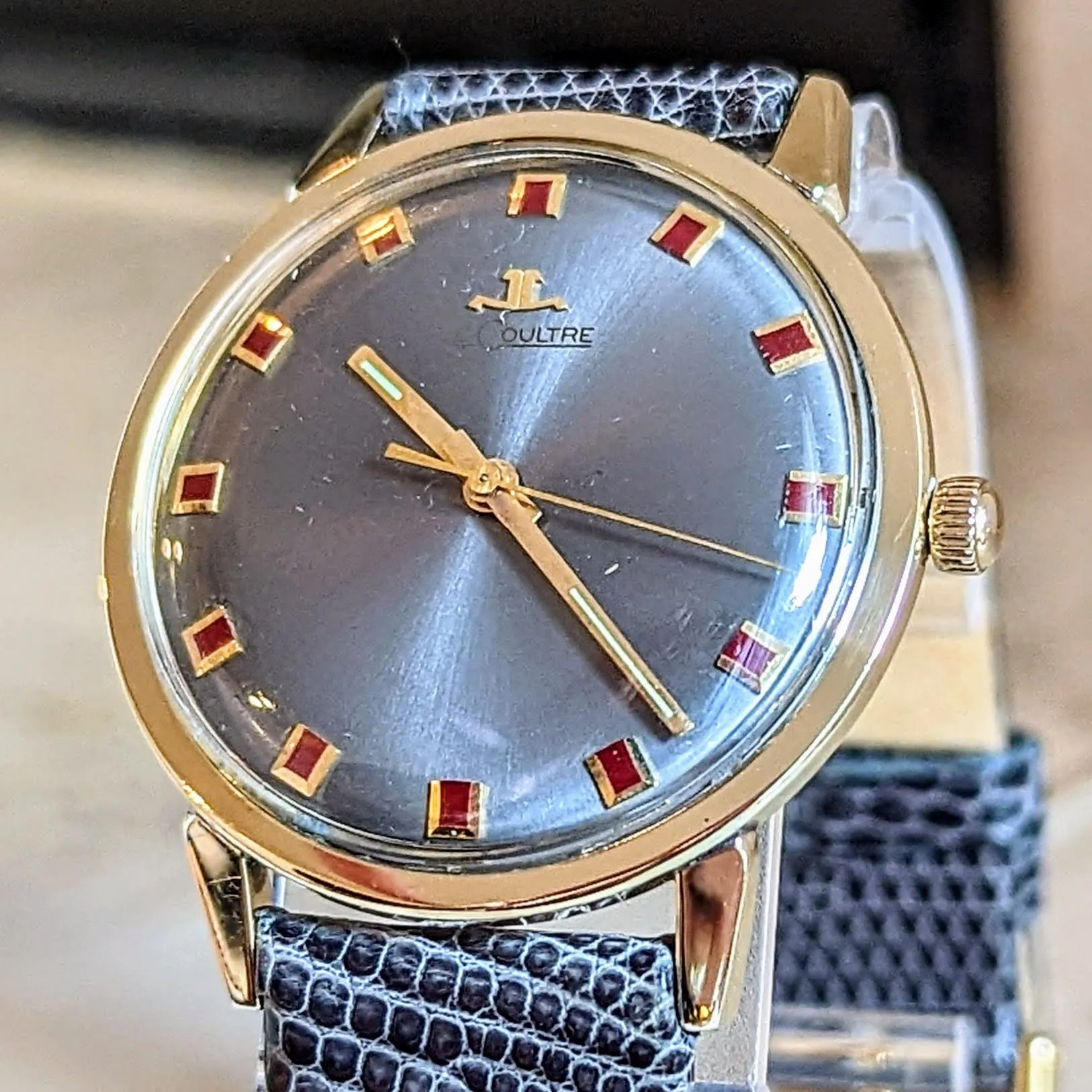 1965 LeCoultre Watch Cal. K830/CW 17 Jewels 10K GF Vintage Wristwatch