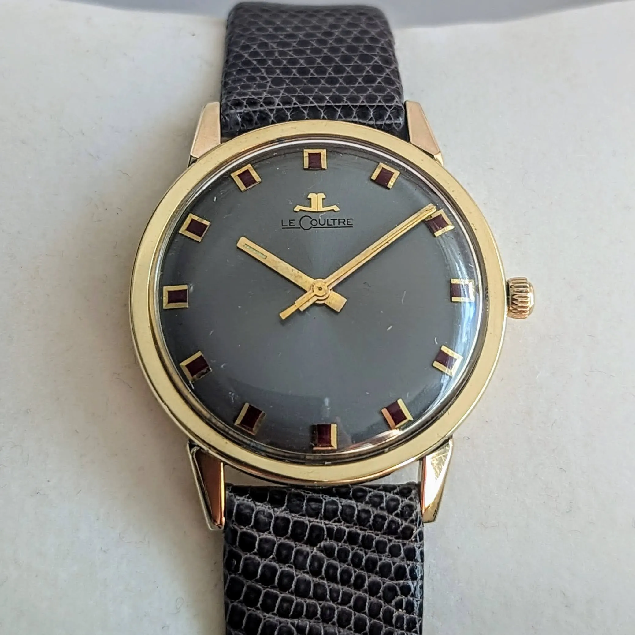 1965 LeCoultre Watch Cal. K830/CW 17 Jewels 10K GF Vintage Wristwatch