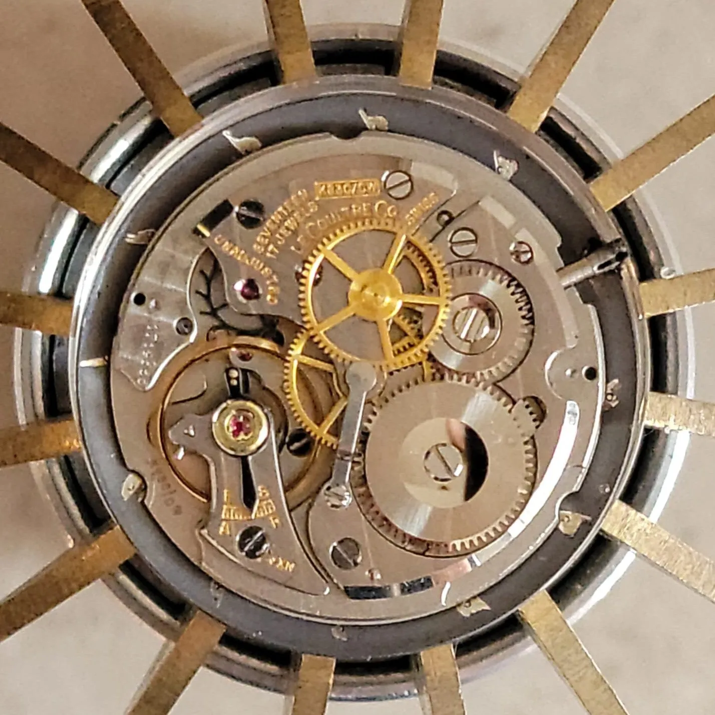 1965 LeCoultre Watch Cal. K830/CW 17 Jewels 10K GF Vintage Wristwatch