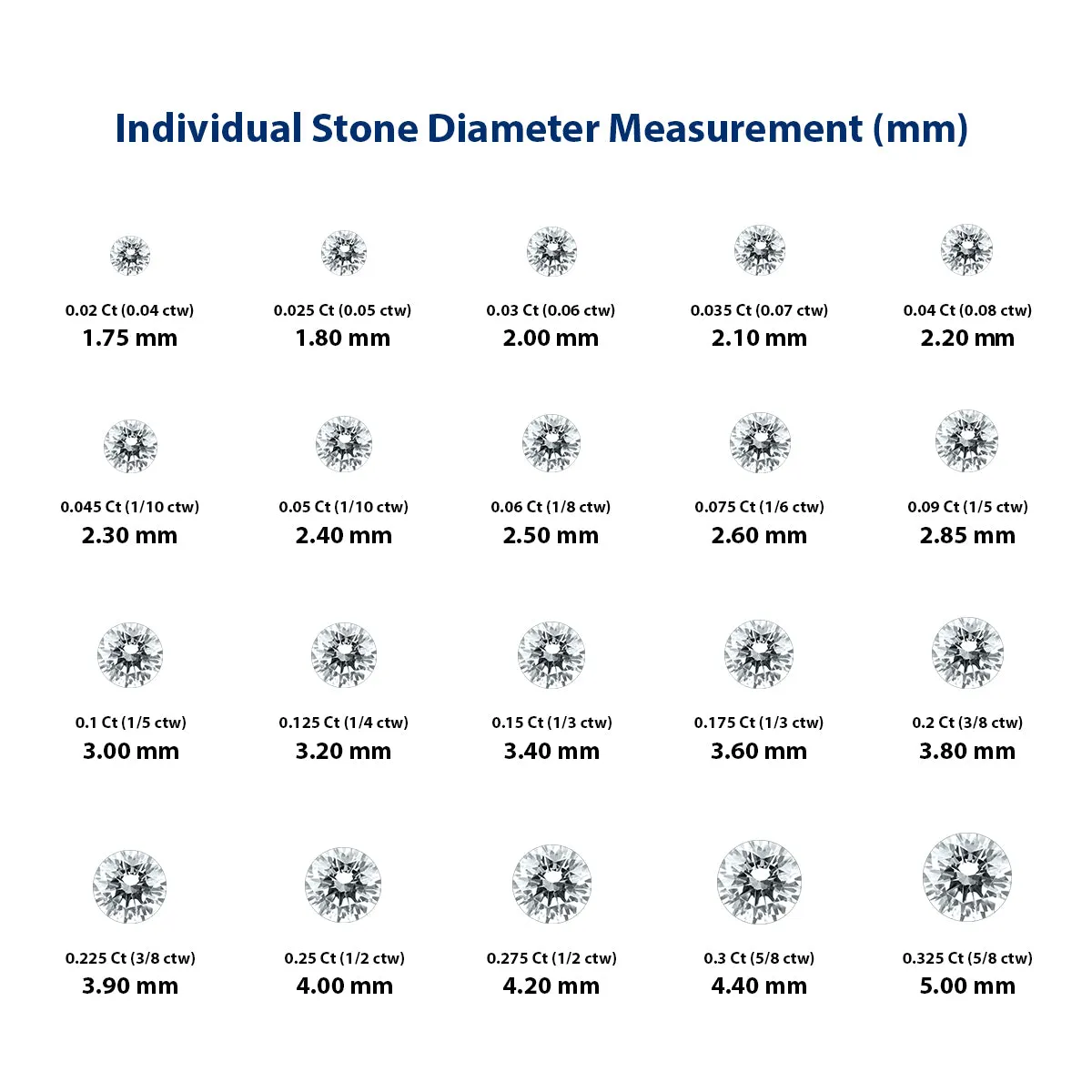 .20Ctw Round Diamond Solitaire Stud Earrings In 14K  With Silicon Backs