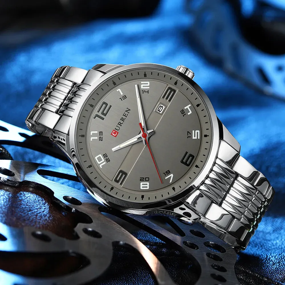 ALEX® Silver Sports Watch