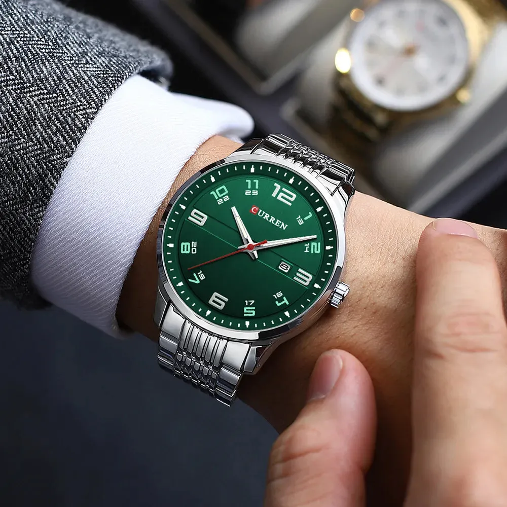 ALEX® Silver Sports Watch