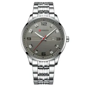ALEX® Silver Sports Watch