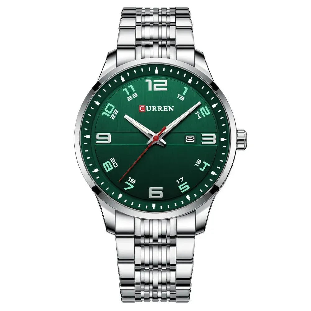ALEX® Silver Sports Watch