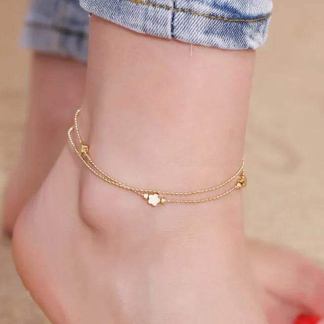 Ankle Chain Elephant Pendant Anklet