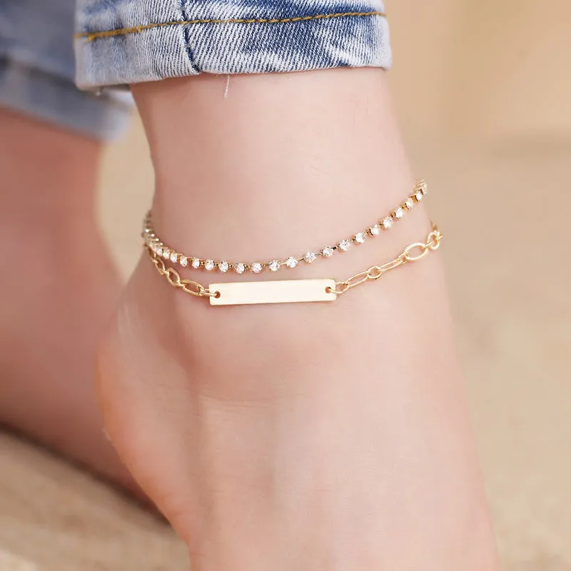 Ankle Chain Elephant Pendant Anklet