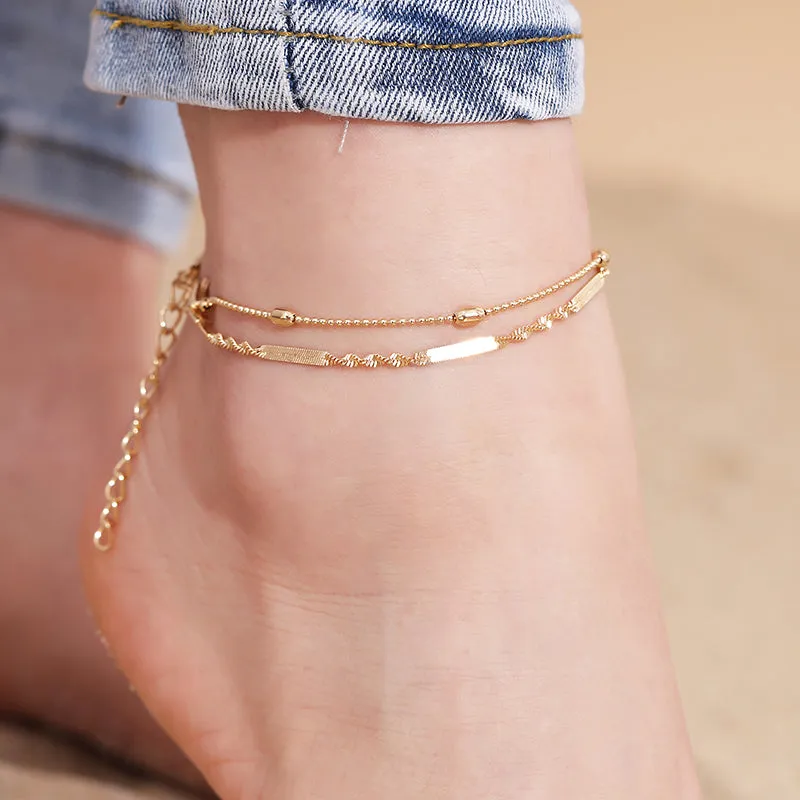 Ankle Chain Elephant Pendant Anklet
