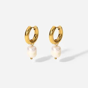 Aria Pearl Drop Earrings