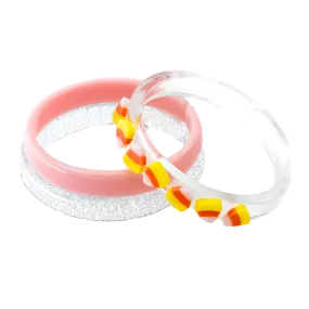 Bangle Set - Candy Corn