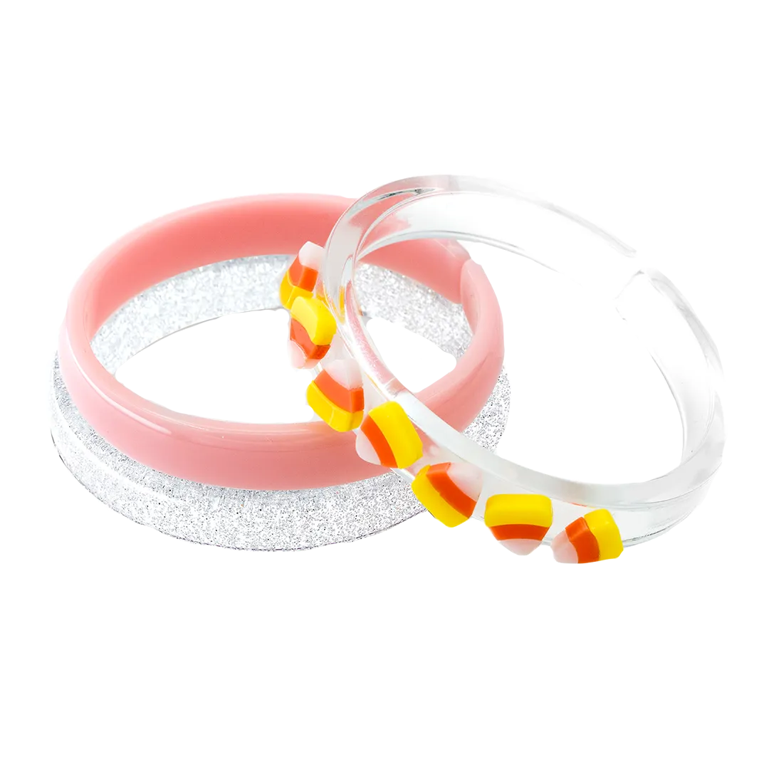 Bangle Set - Candy Corn