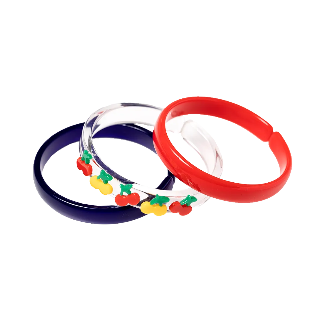 Bangle Set - Cherry