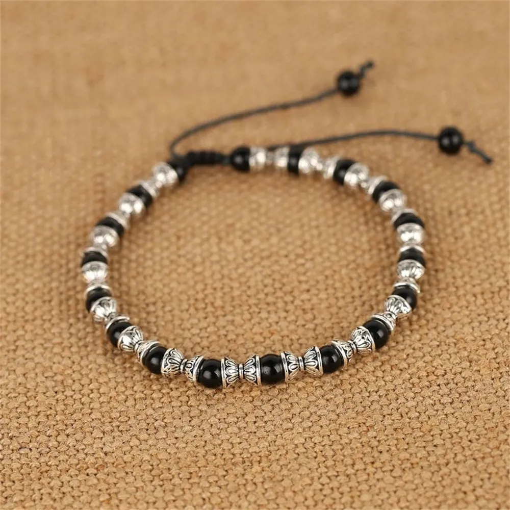 Beaded Ankle Bracelet Men