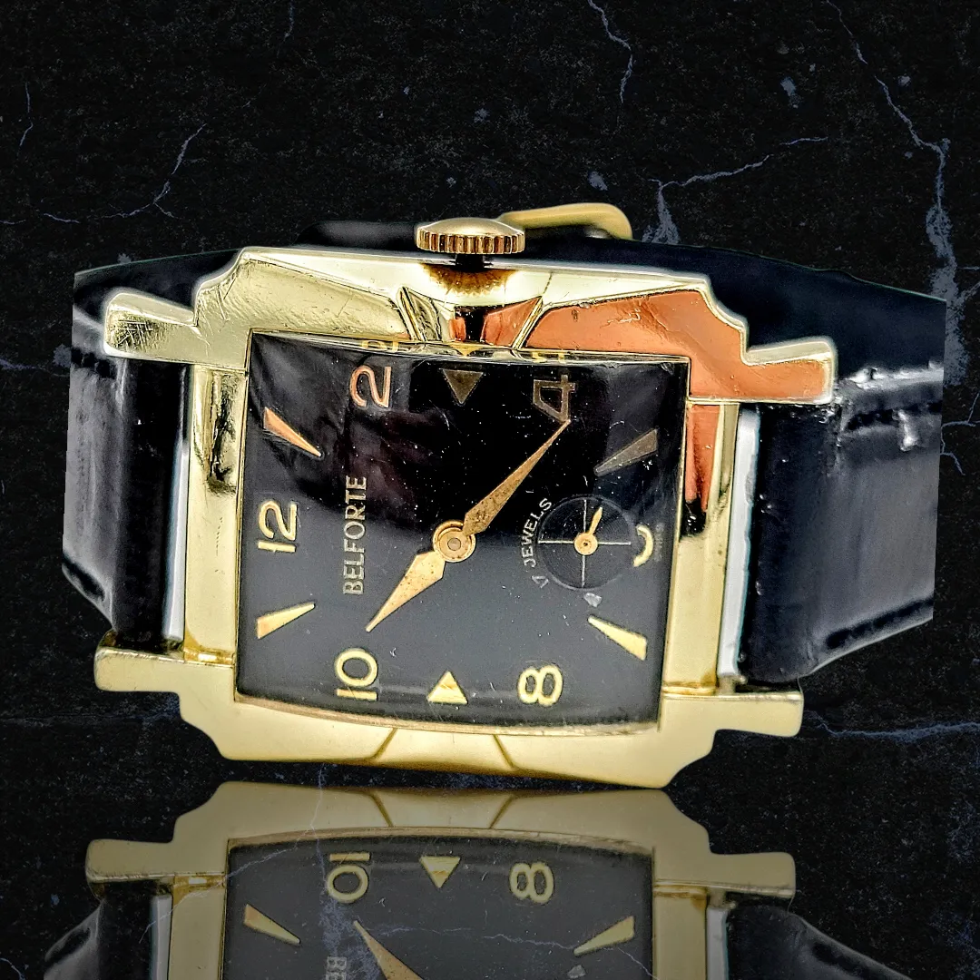 BELFORTE Watch 17 Jewels Model 11a 3 Swiss Made