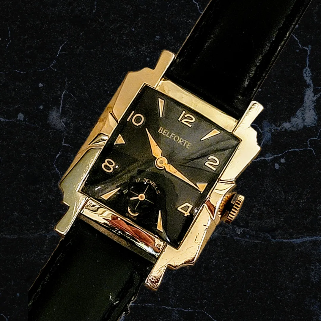 BELFORTE Watch 17 Jewels Model 11a 3 Swiss Made