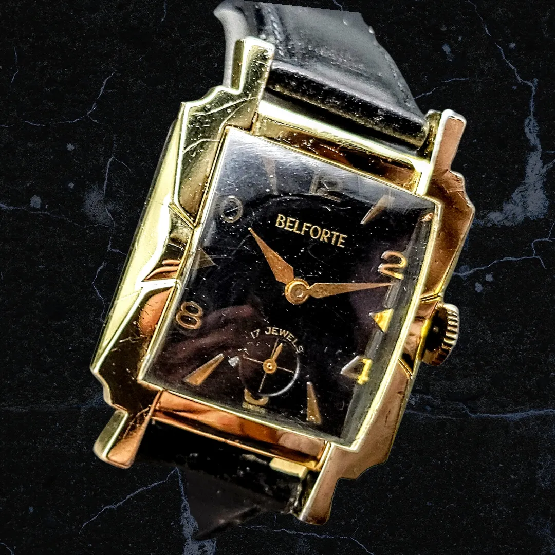BELFORTE Watch 17 Jewels Model 11a 3 Swiss Made