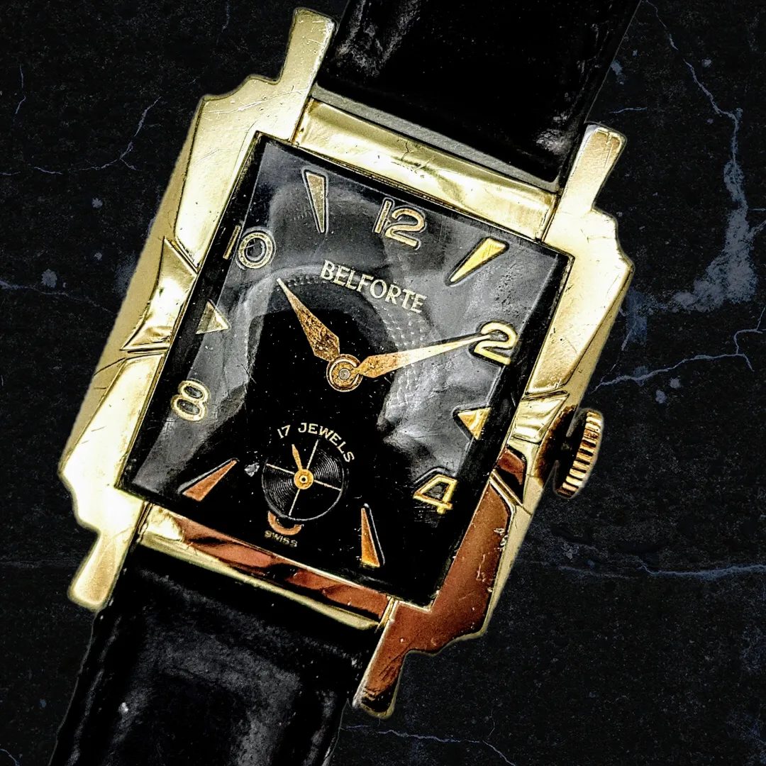 BELFORTE Watch 17 Jewels Model 11a 3 Swiss Made