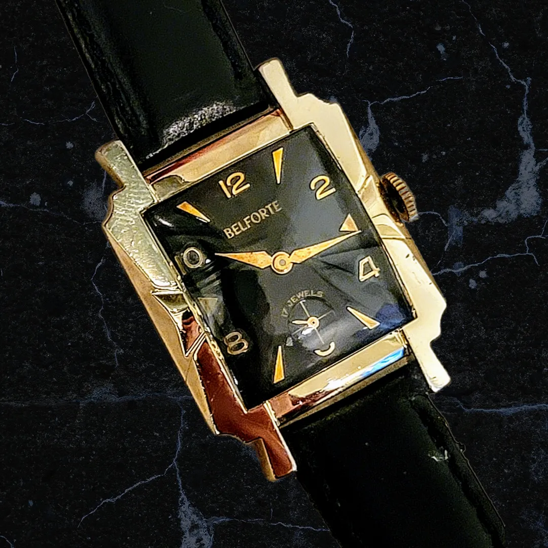 BELFORTE Watch 17 Jewels Model 11a 3 Swiss Made