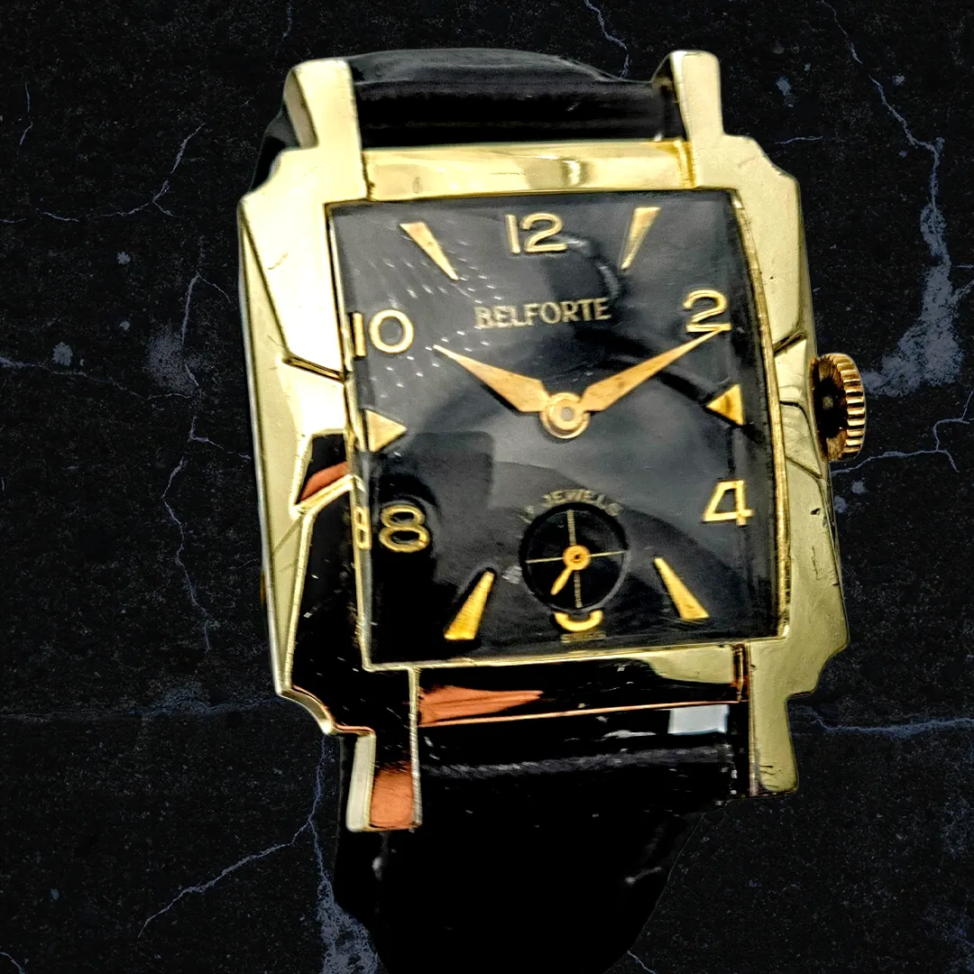 BELFORTE Watch 17 Jewels Model 11a 3 Swiss Made