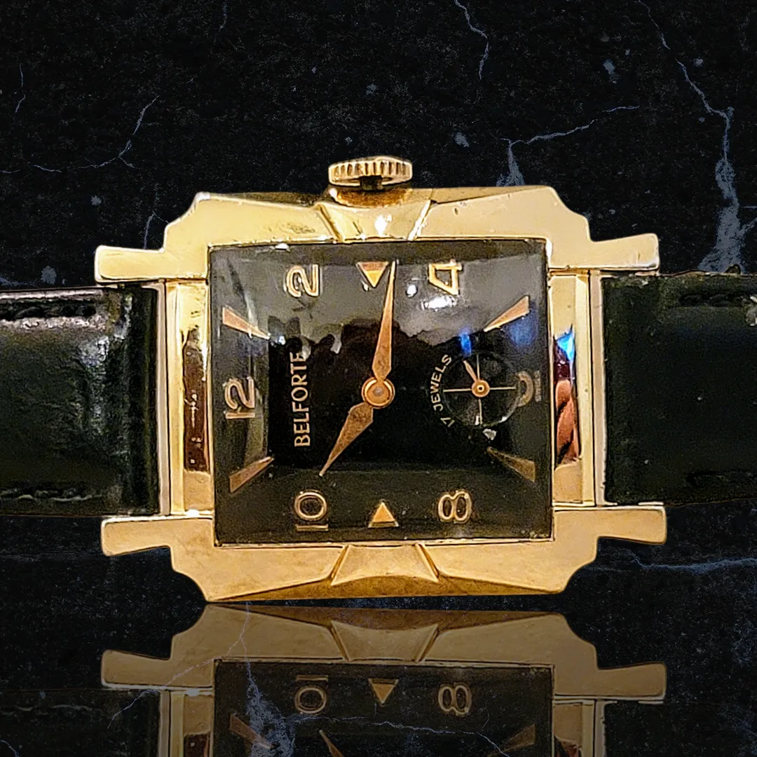 BELFORTE Watch 17 Jewels Model 11a 3 Swiss Made