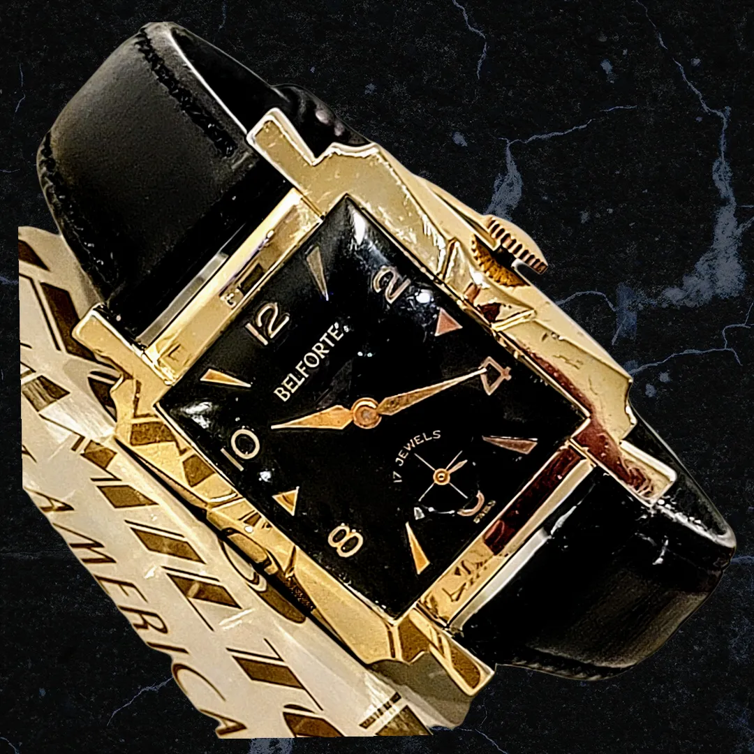 BELFORTE Watch 17 Jewels Model 11a 3 Swiss Made