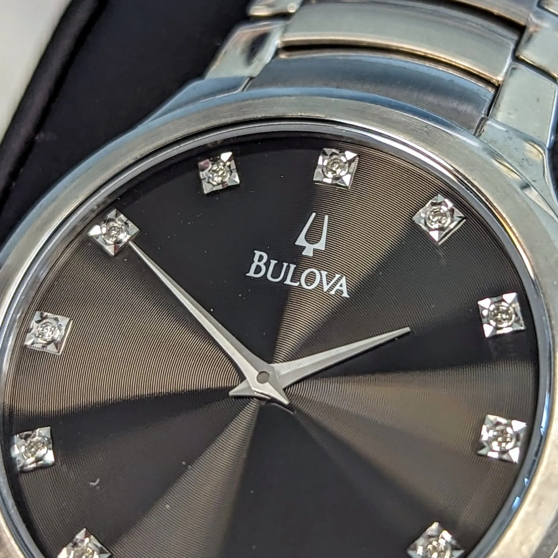 BULOVA Diamond Collection Dress Watch 36mm Ref. C8671067 Quartz Wristwatch