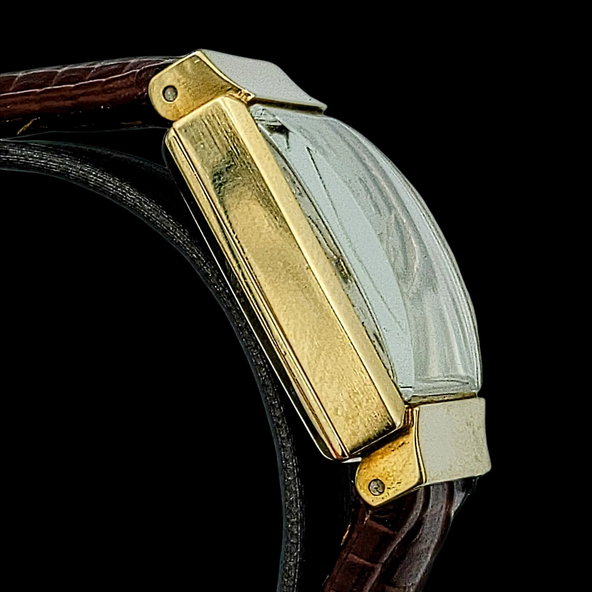 Cadillac 14K Solid Gold Watch 17 Jewels Alb Grossenbacher Movement