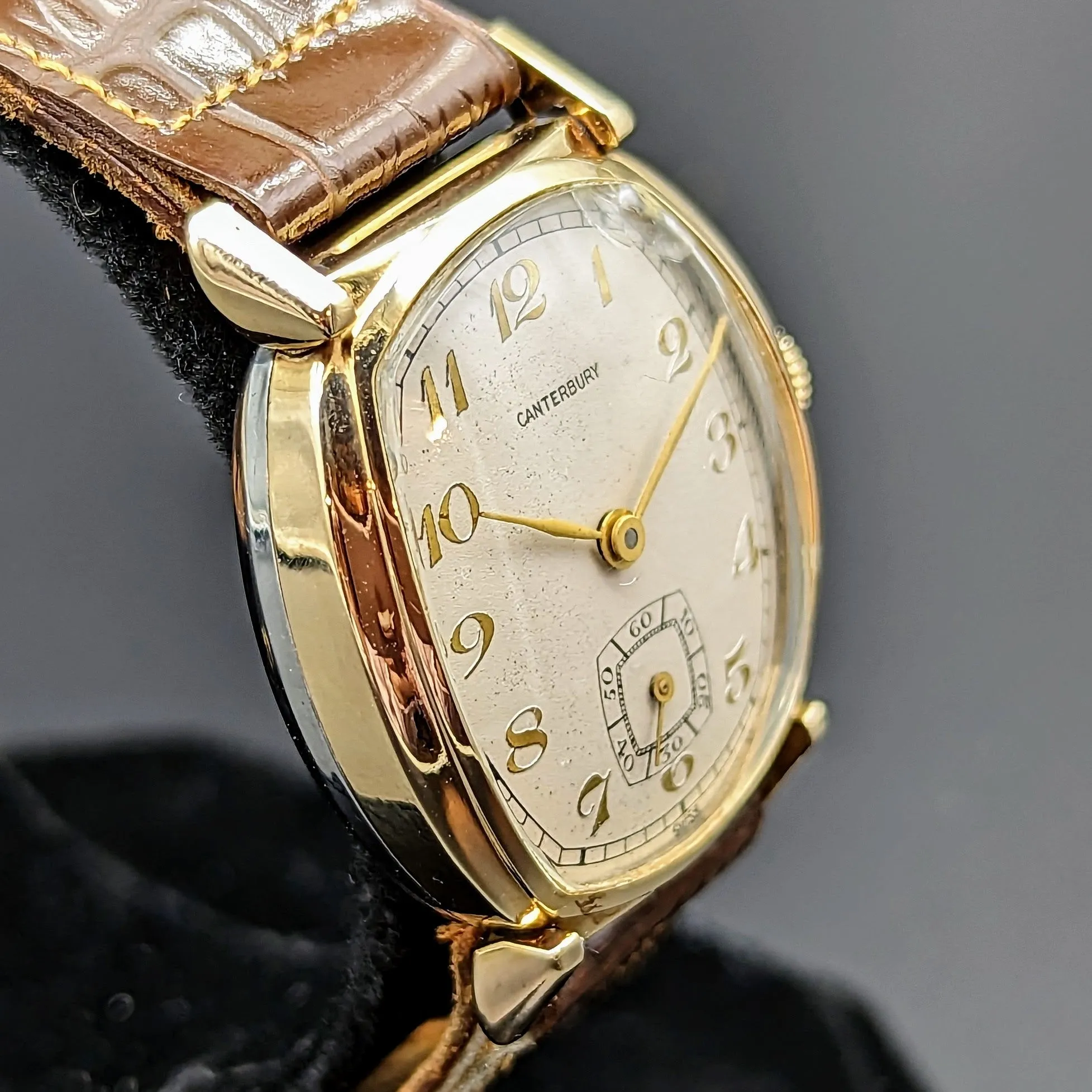 CANTERBURY Wristwatch Swiss Movement by Clifford Watch Co. -IN BOX!