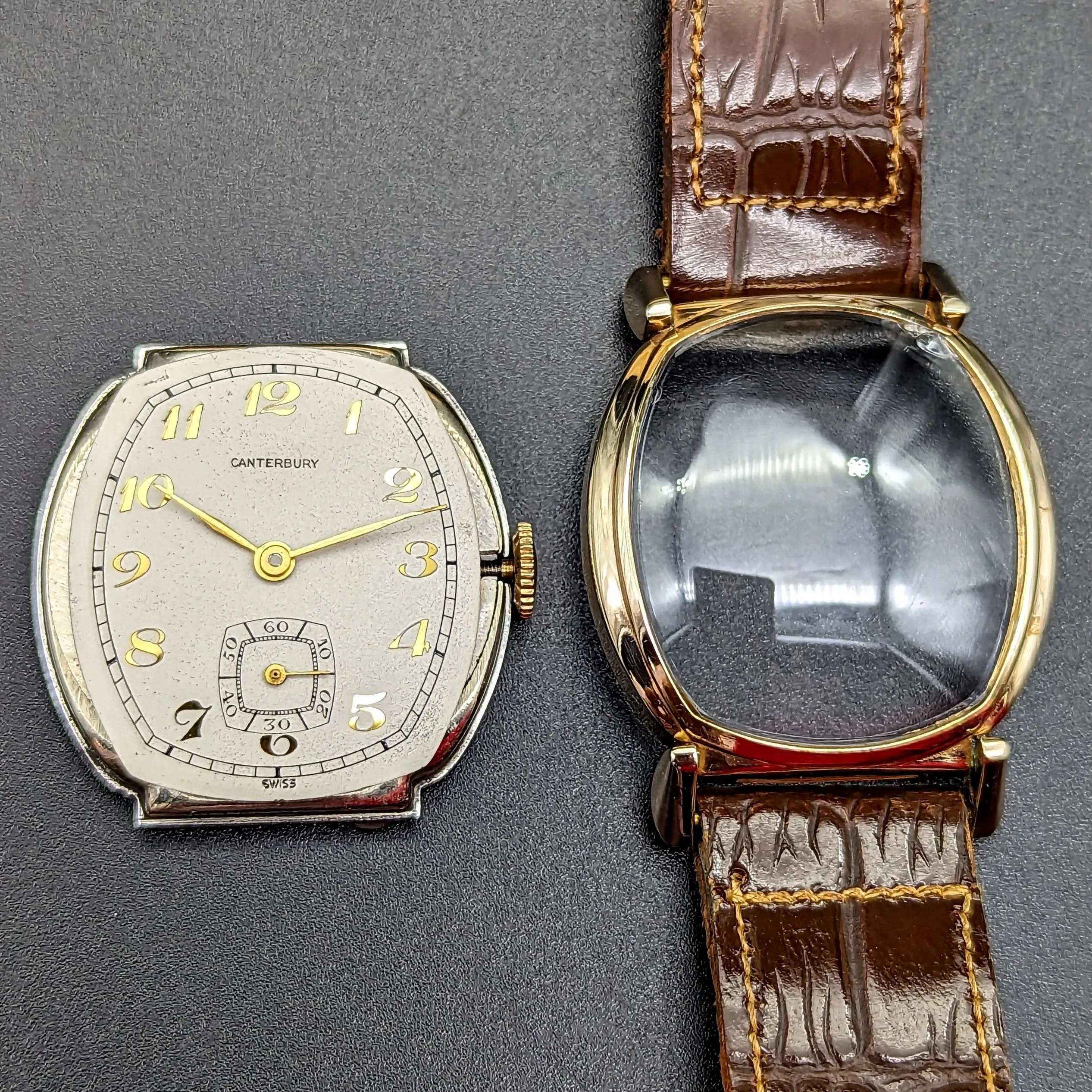 CANTERBURY Wristwatch Swiss Movement by Clifford Watch Co. -IN BOX!