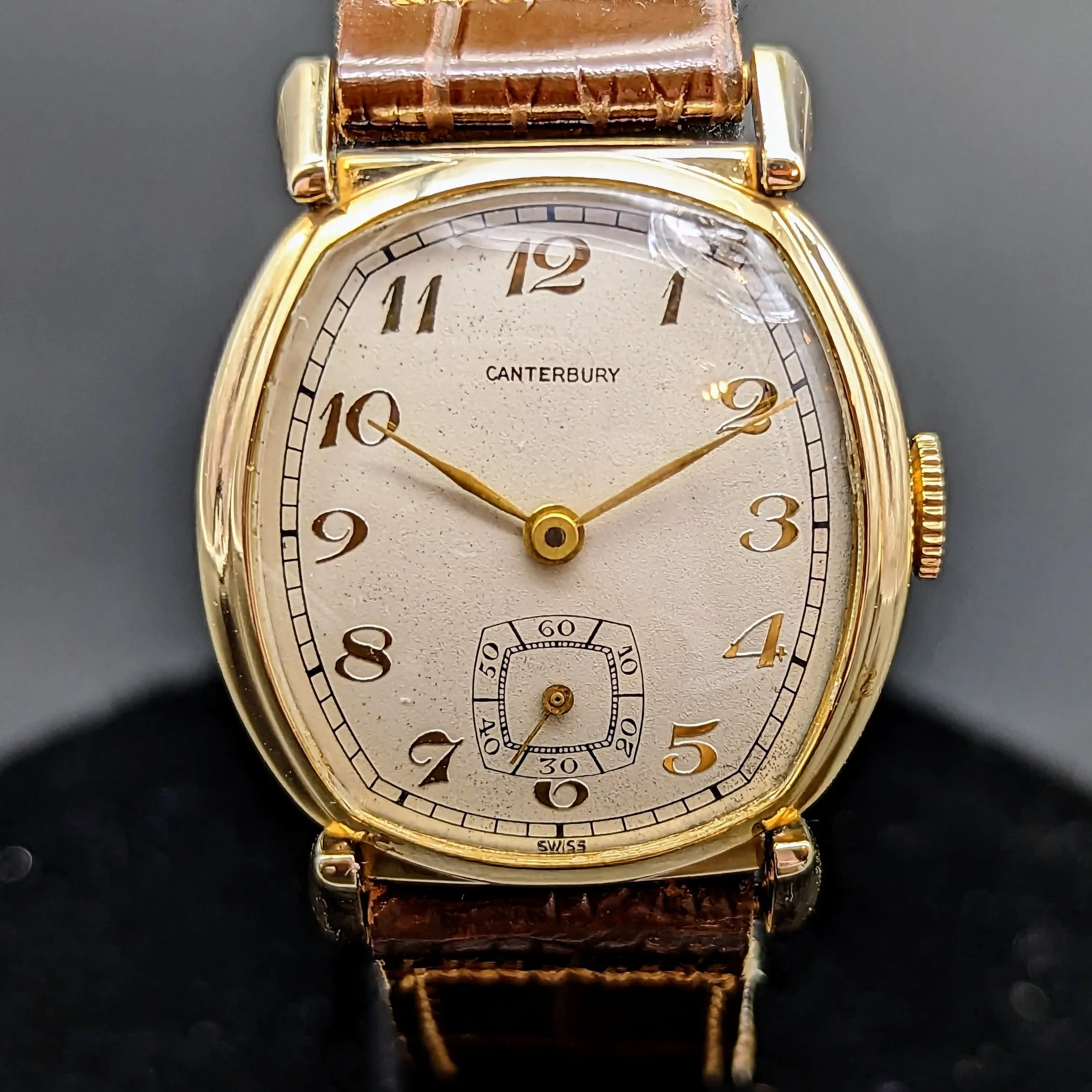 CANTERBURY Wristwatch Swiss Movement by Clifford Watch Co. -IN BOX!