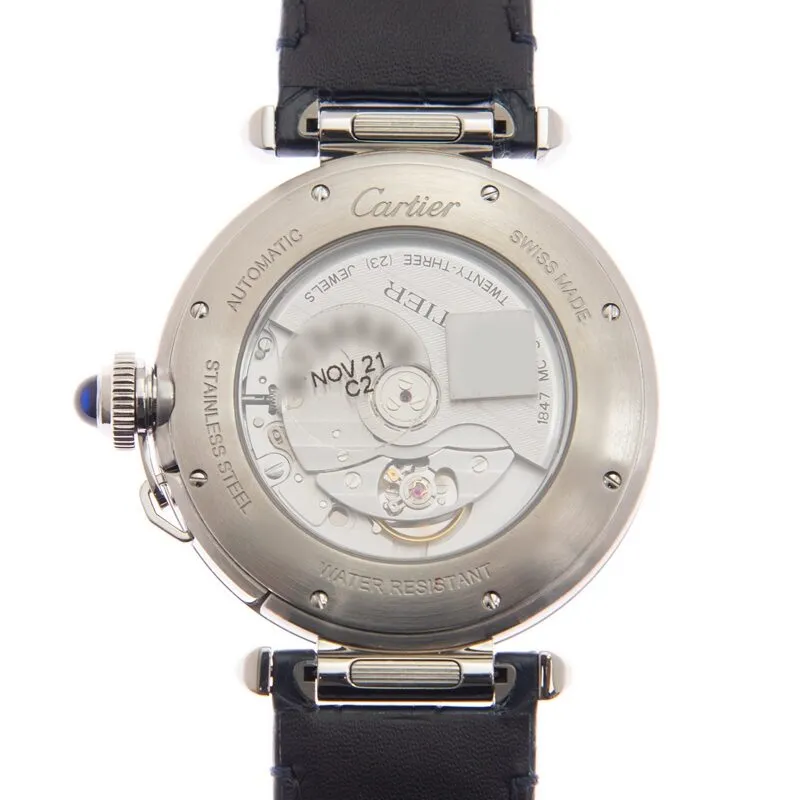 Cartier Pasha Automatic Silver Dial Men's Watch WSPA0010