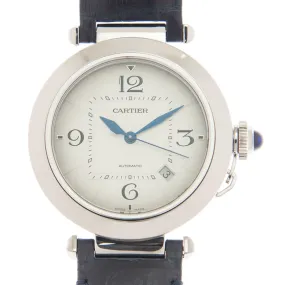 Cartier Pasha Automatic Silver Dial Men's Watch WSPA0010