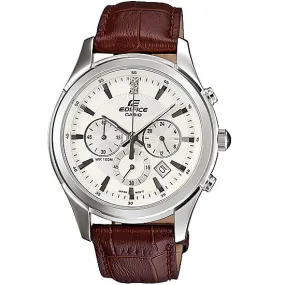 Casio Edifice Mens Chronograph Watch EFR-517L-7AV Brown
