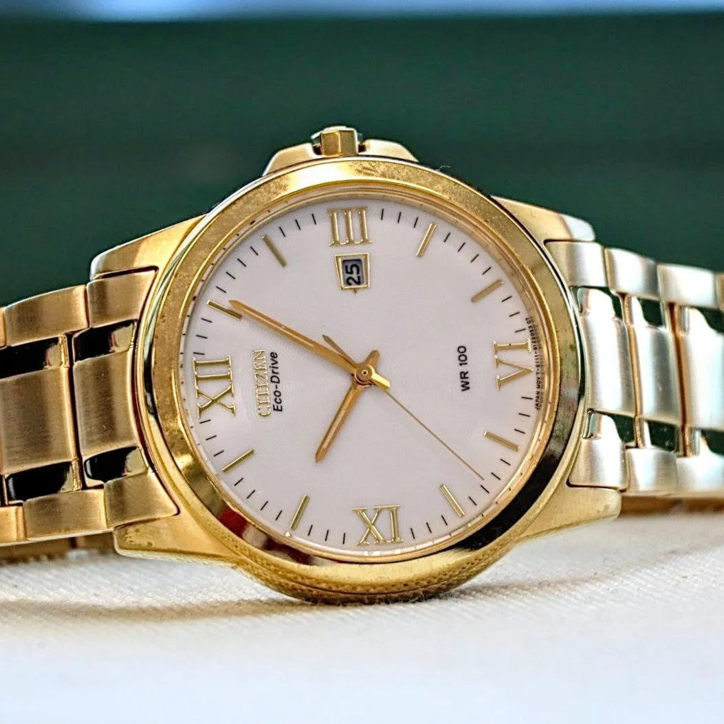CITIZEN Corso Watch Ref. BM7262-57A Eco-Drive Date Indicator WR 100
