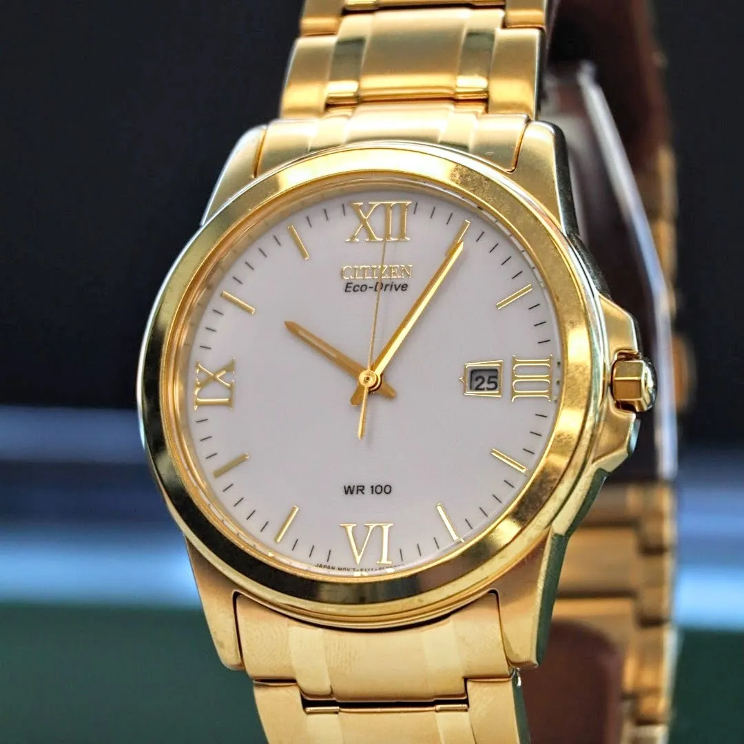 CITIZEN Corso Watch Ref. BM7262-57A Eco-Drive Date Indicator WR 100