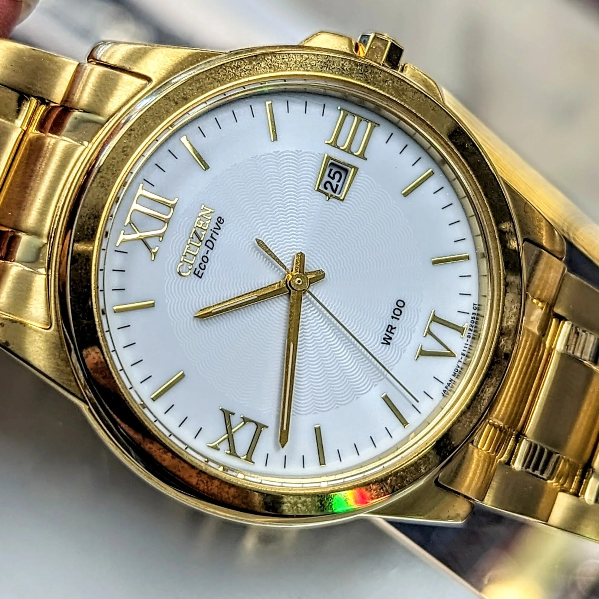 CITIZEN Corso Watch Ref. BM7262-57A Eco-Drive Date Indicator WR 100