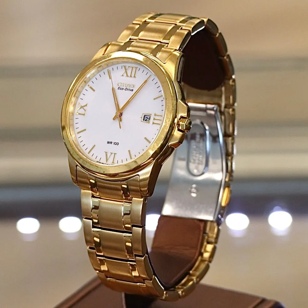 CITIZEN Corso Watch Ref. BM7262-57A Eco-Drive Date Indicator WR 100