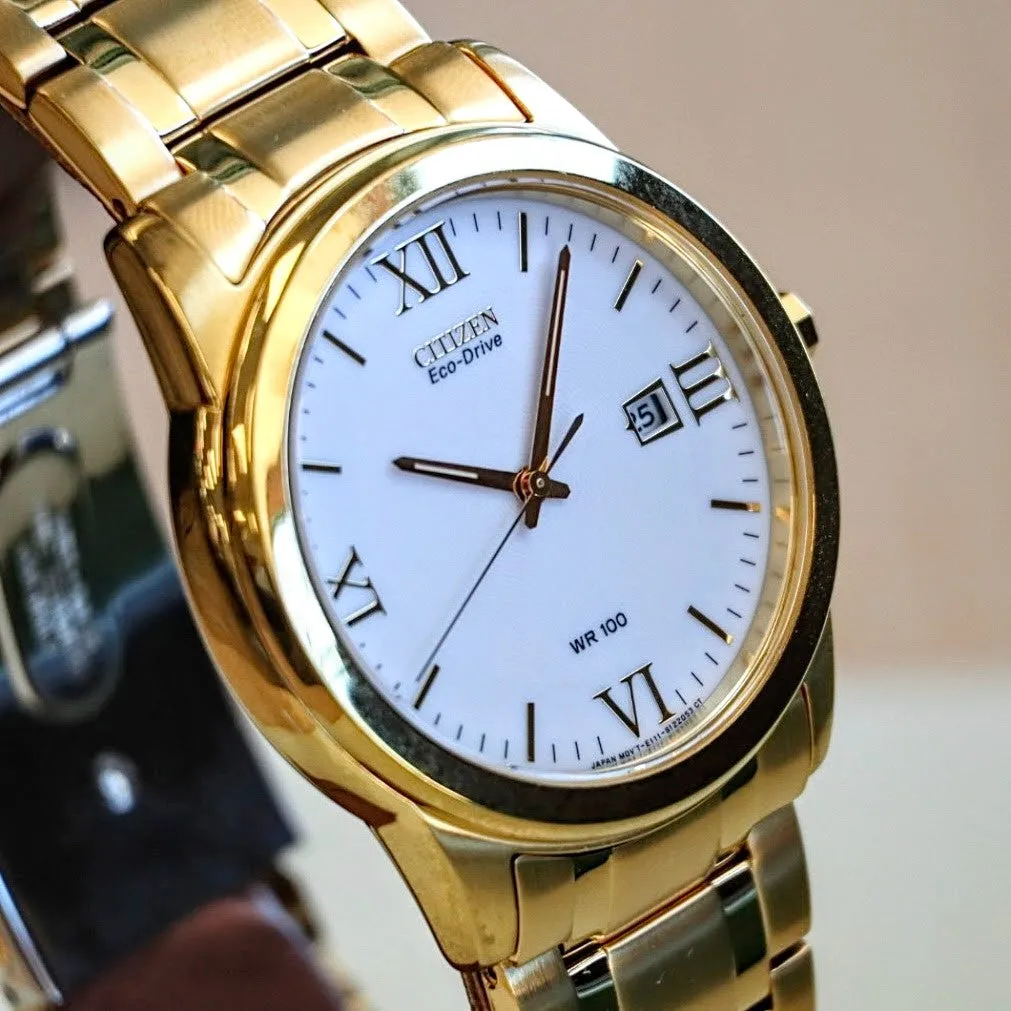 CITIZEN Corso Watch Ref. BM7262-57A Eco-Drive Date Indicator WR 100