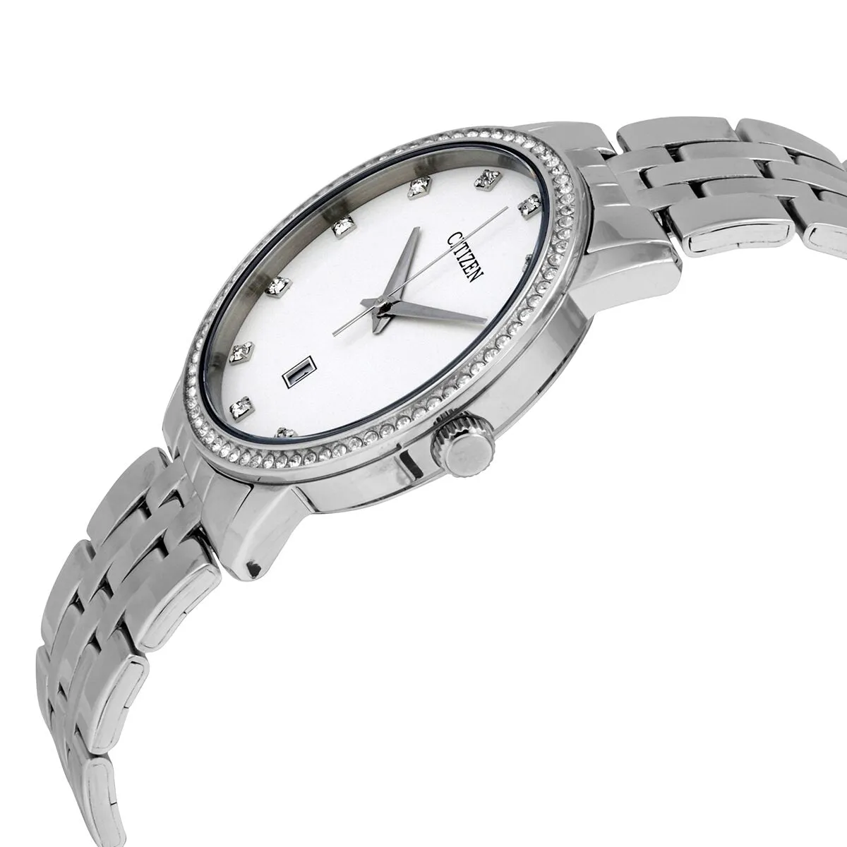 Citizen Quartz White Dial Ladies Watch BI5030-51A