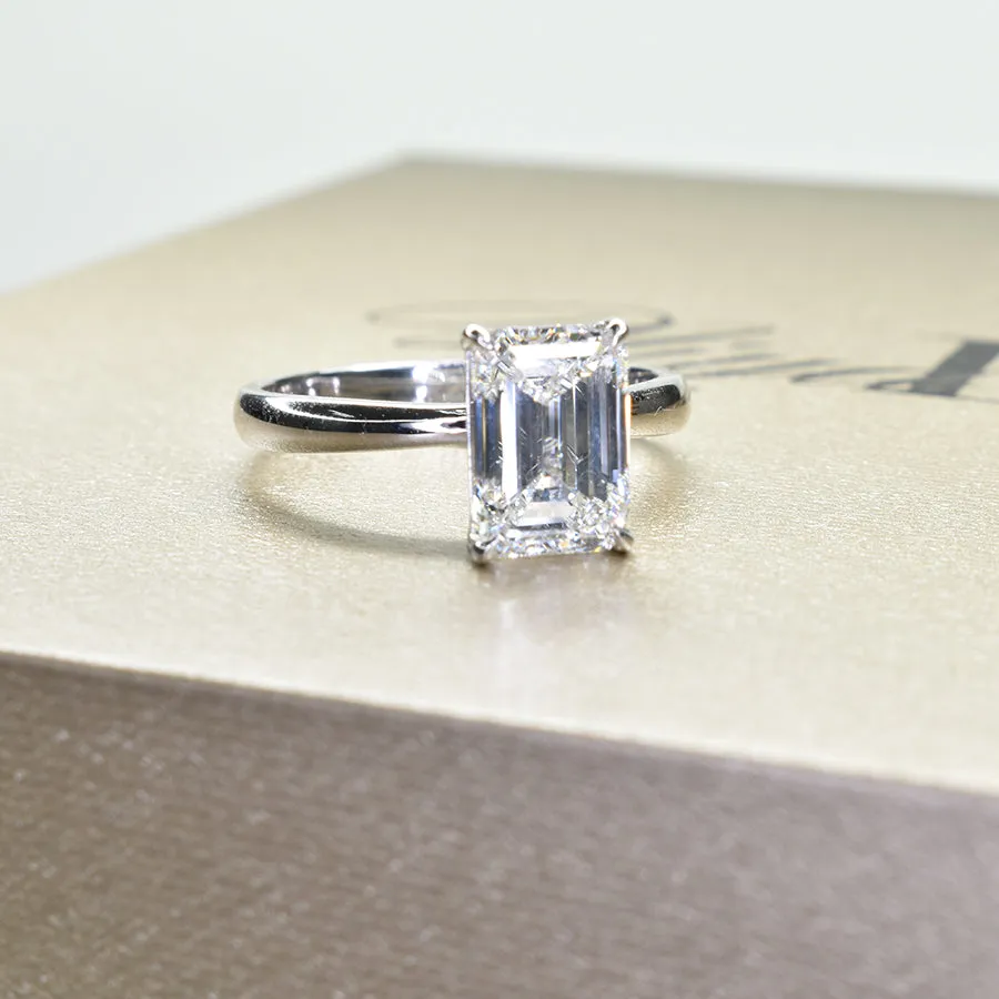 Classic Emerald Cut Diamond Ring