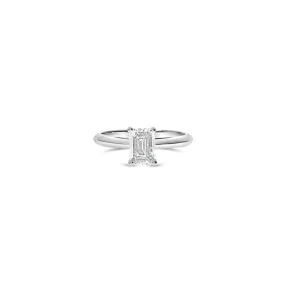 Classic Emerald Cut Diamond Ring