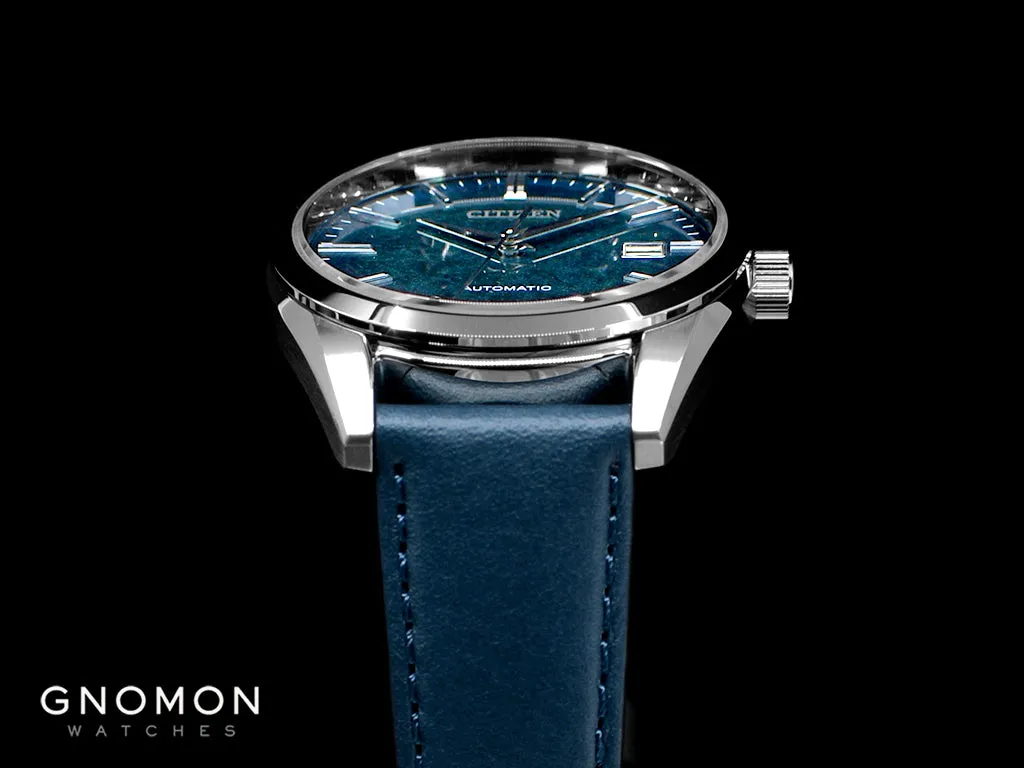 Collection Silver Leaf Lacquer Dial Blue Ref. NB1060-12L