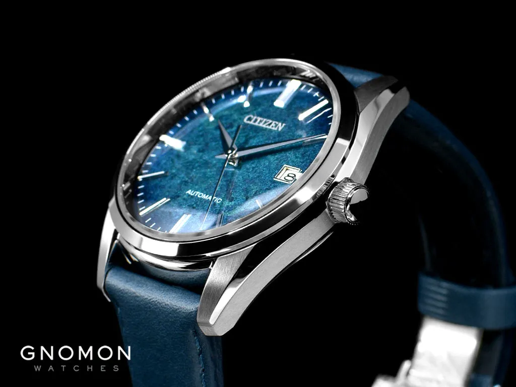 Collection Silver Leaf Lacquer Dial Blue Ref. NB1060-12L