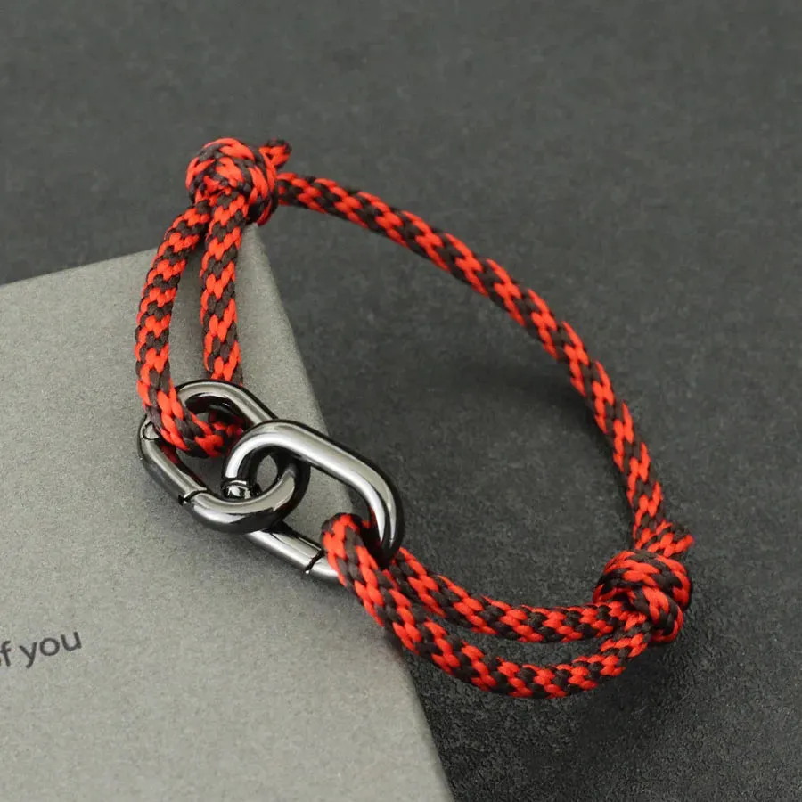 Creative Rope Bracelet For Men Handmade Adjustable Accessories