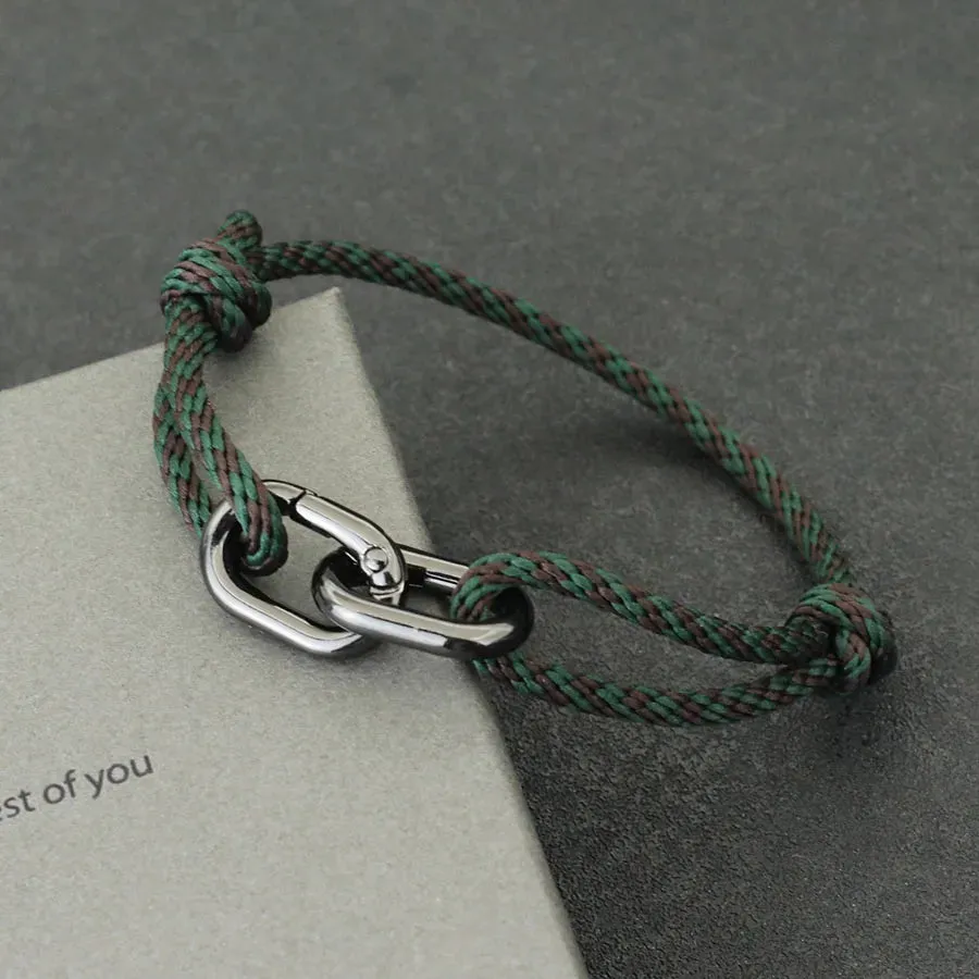 Creative Rope Bracelet For Men Handmade Adjustable Accessories
