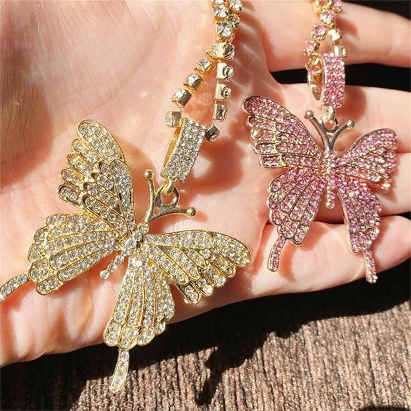 Crystal Butterfly Necklace