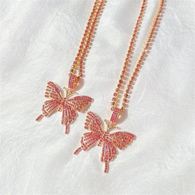 Crystal Butterfly Necklace