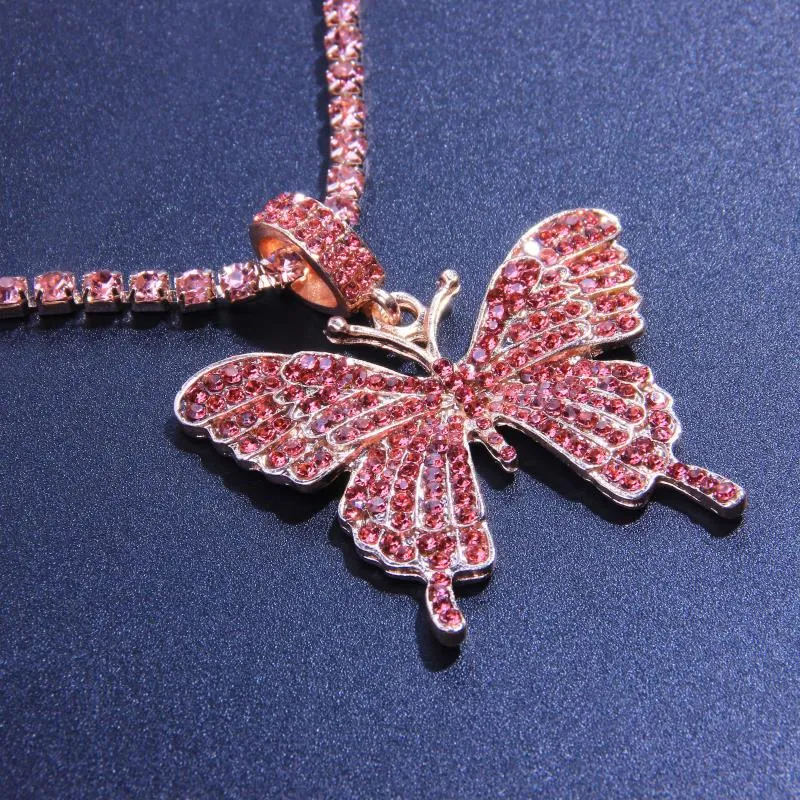 Crystal Butterfly Necklace